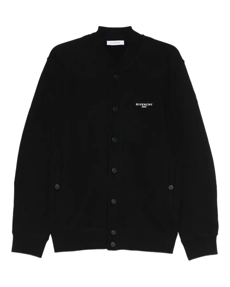 Givenchy buttoned bomber jacket - Schwarz Schwarz