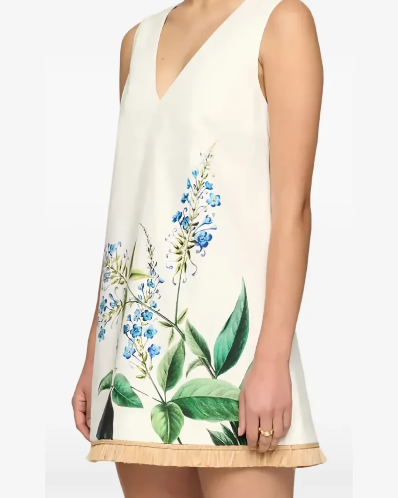 Clea Pepe Minikleid - Nude Nude