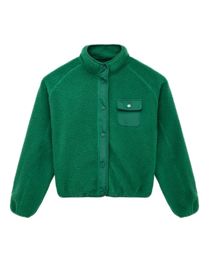 P.E. NATION Takeover Bomberjacke mit Fleece-Struktur - Grün Grün