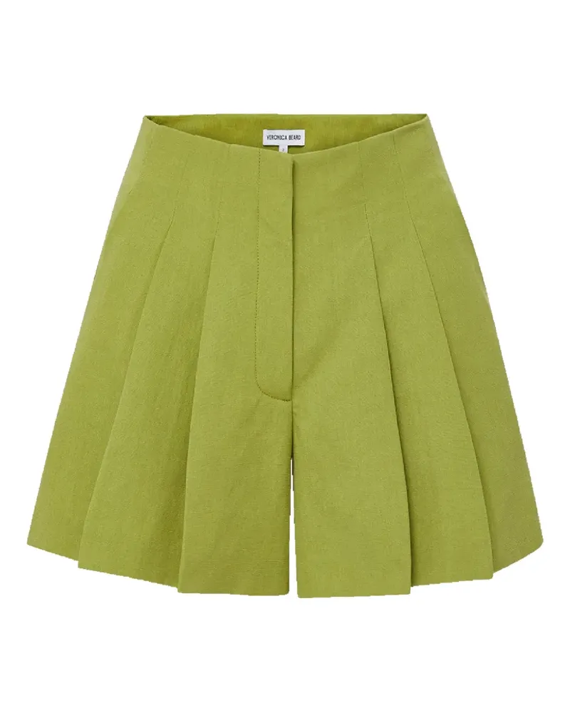 Veronica Beard Gables pleated shorts - Grün Grün