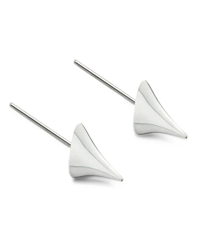 Shaun Leane Kleine 'Rose Thorn' Ohrstecker - Metallic Metallic