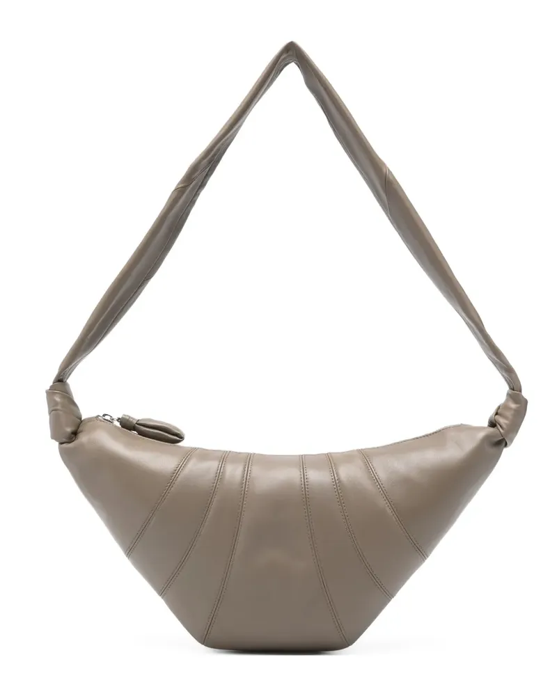 Christophe Lemaire medium Croissant bag - Nude Nude
