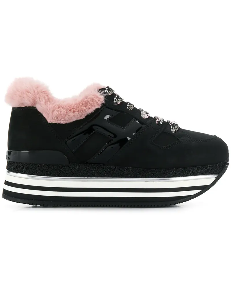 Hogan Maxi H222' Sneakers - Schwarz Schwarz
