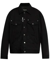 Dsquared2 Klassische Jeansjacke Schwarz