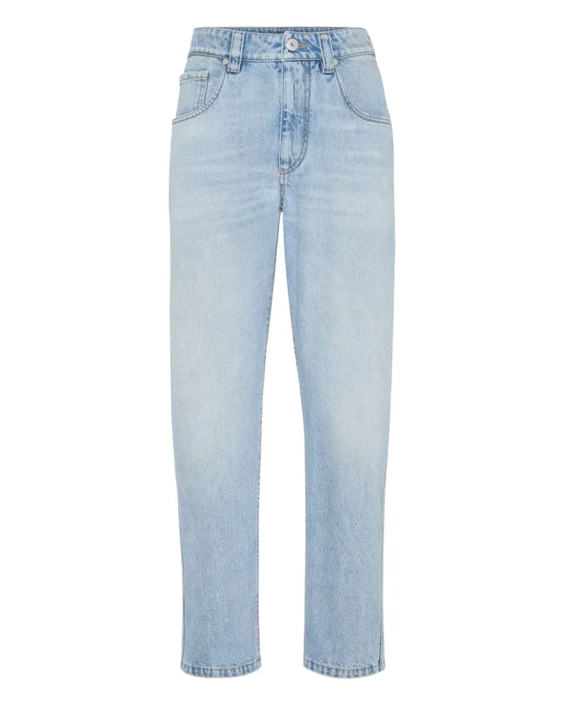 Brunello Cucinelli Jeans im Five-Pocket-Design - Blau Blau