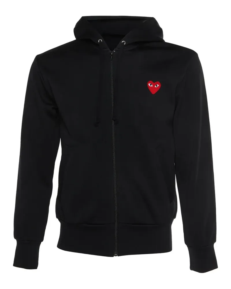 Comme des Garçons zip-up hoodie - Schwarz Schwarz