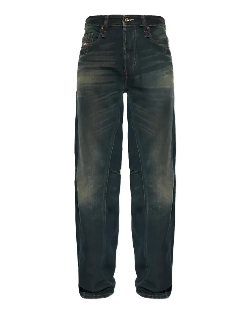Diesel 2001 D-Macro-U faded jeans - Blau Blau