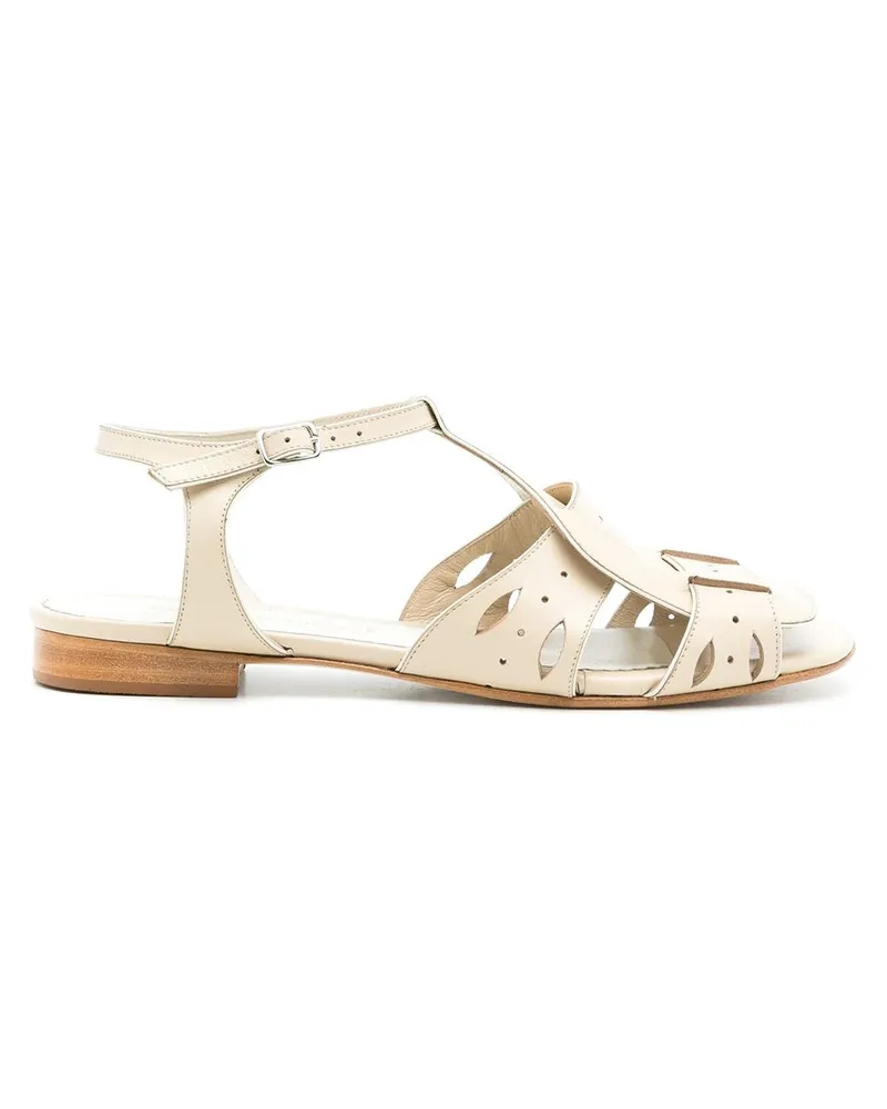 Sarah Chofakian Miller Sandalen - Nude Nude