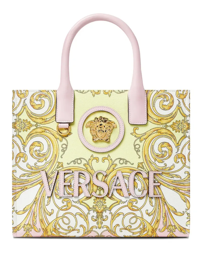 Versace Tote Bag mit Medusa Barocco-Print - Rosa Rosa