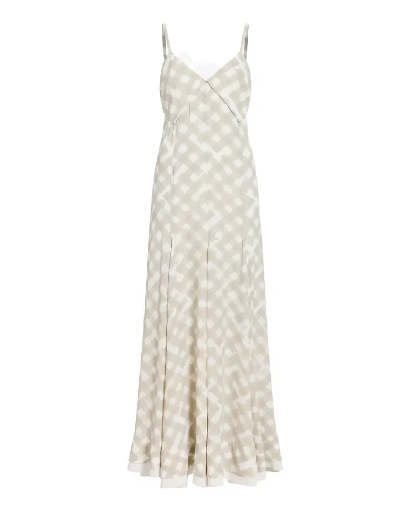 Proenza Schouler June Maxikleid - Nude Nude