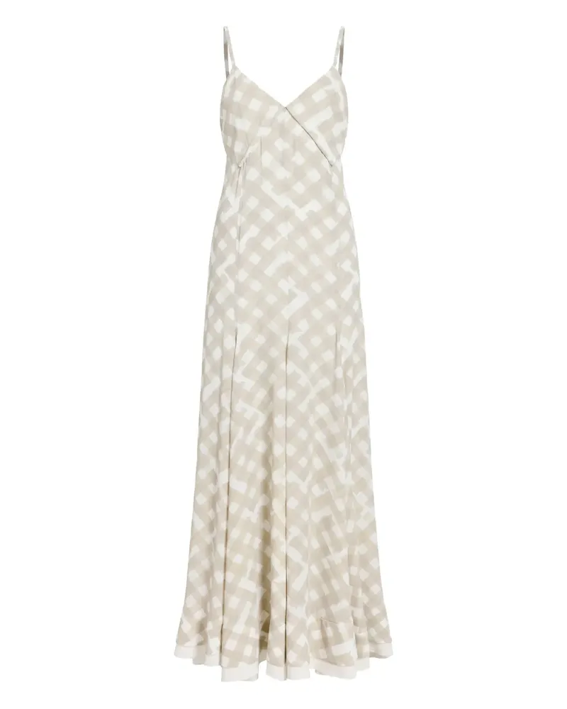 Proenza Schouler June Maxikleid - Nude Nude