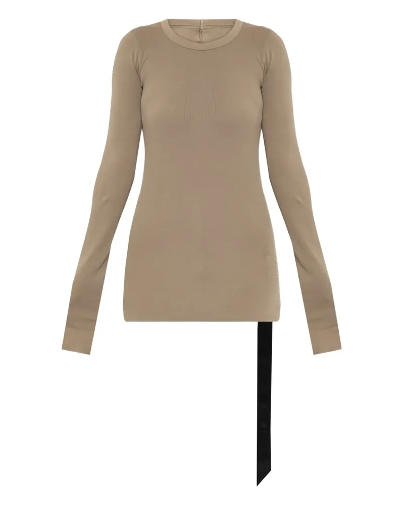 DRKSHDW by Rick Owens Klassisches Langarmshirt - Nude Nude