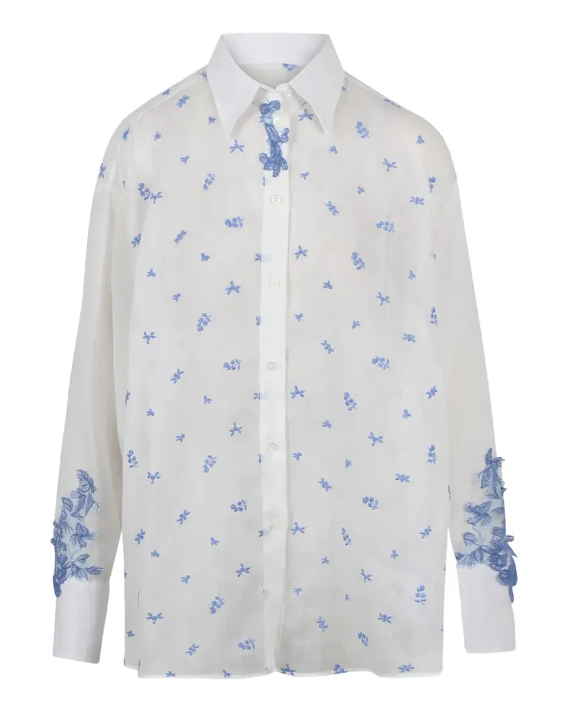 Ermanno Scervino long-sleeves shirt - Weiß Weiß
