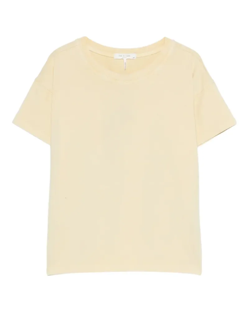 Rag & Bone crew-neck T-shirt - Gelb Gelb