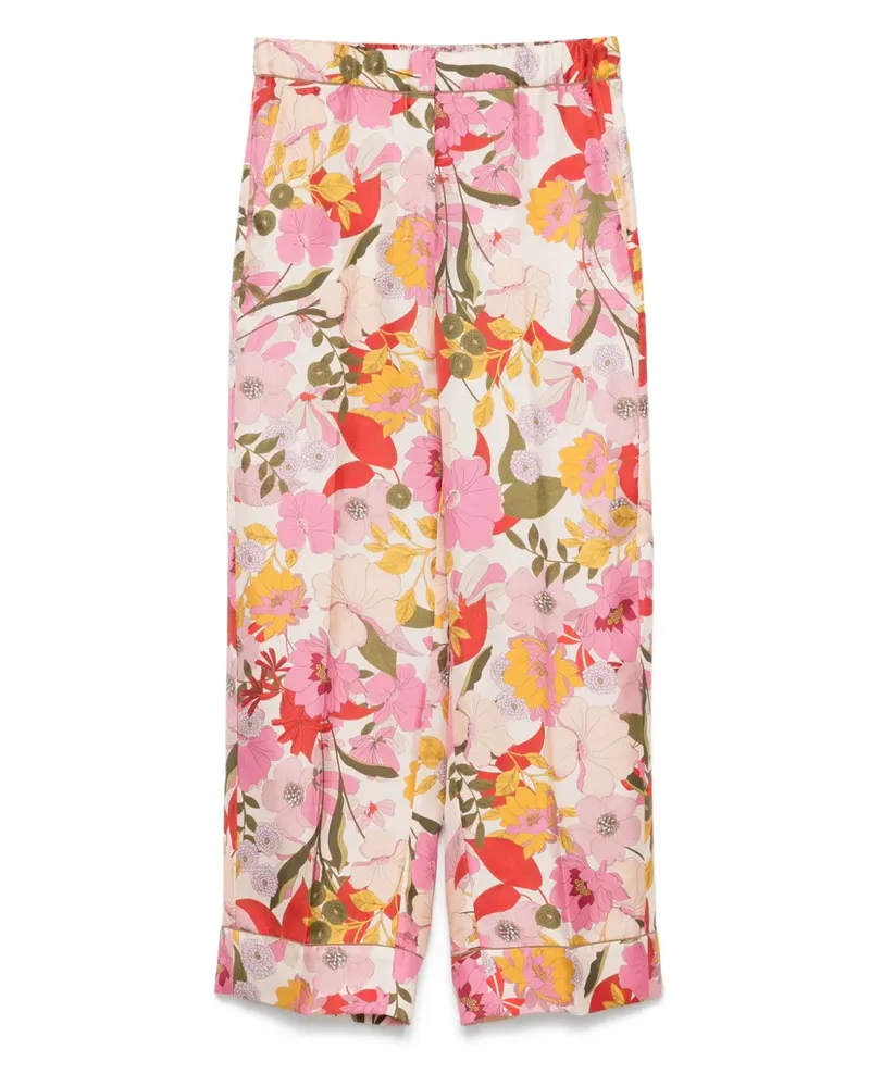 Max Mara Leda Hose - Rosa Rosa