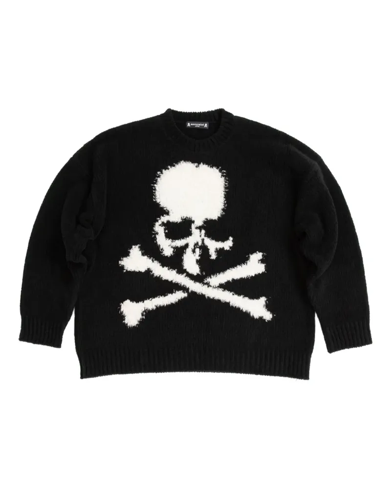 Mastermind Japan Pullover mit Totenkopf-Print - Schwarz Schwarz