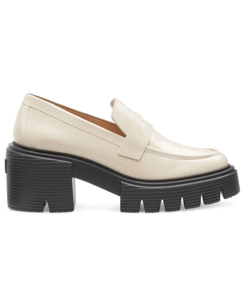 Stuart Weitzman Soho Loafer 60mm - Nude Nude