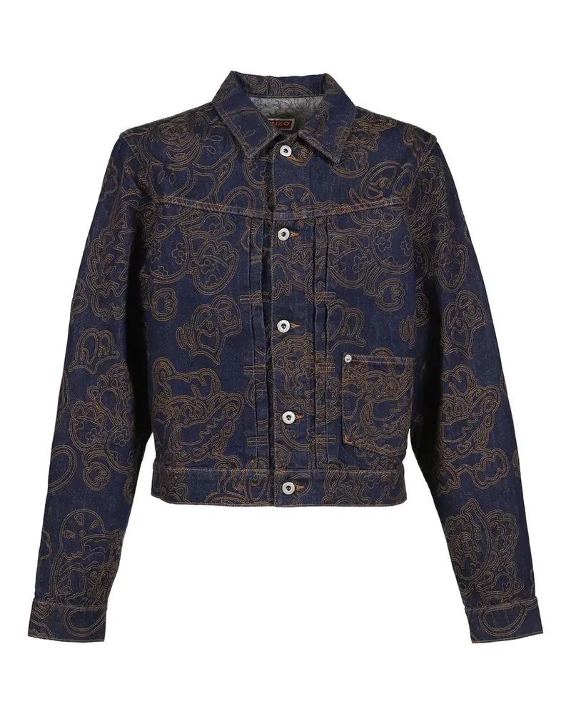 Kenzo x Verdy Jeansjacke - Blau Blau