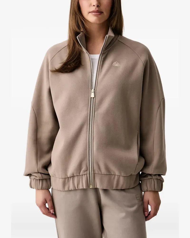 EA7 Sweatshirt mit Reißverschluss - Nude Nude