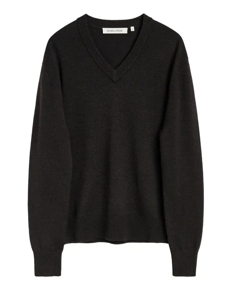 Sunflower Pullover mit V-Ausschnitt - Braun Braun