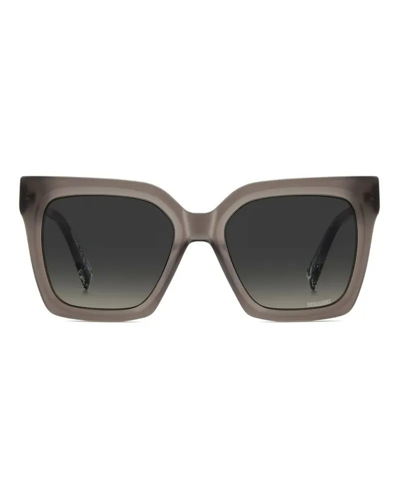 Missoni square-frame gradient sunglasses - Grau Grau