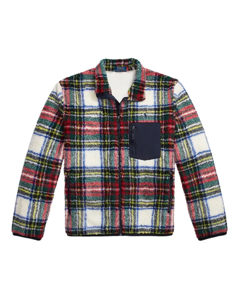 Ralph Lauren tartan fleece sweatshirt - Nude Nude