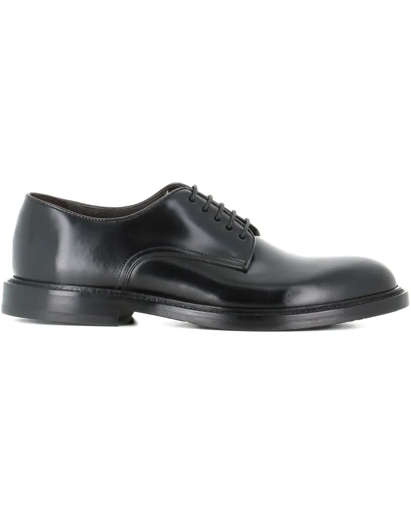 Green George Derby-Schuhe aus Leder - Schwarz Schwarz