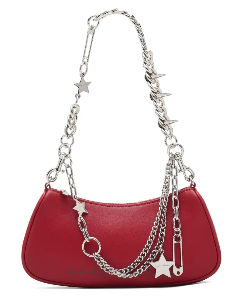 Marc Jacobs Kleine Schultertasche mit Sternanhänger - Rot Rot