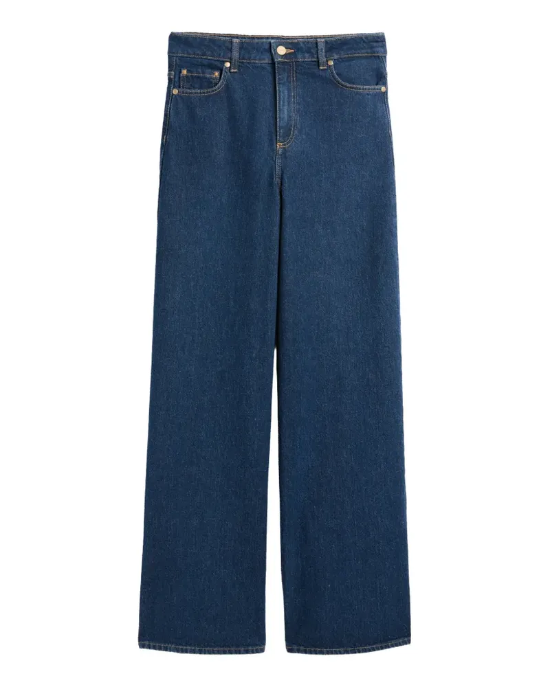 Slowear Weite Five-Pocket-Jeans - Blau Blau