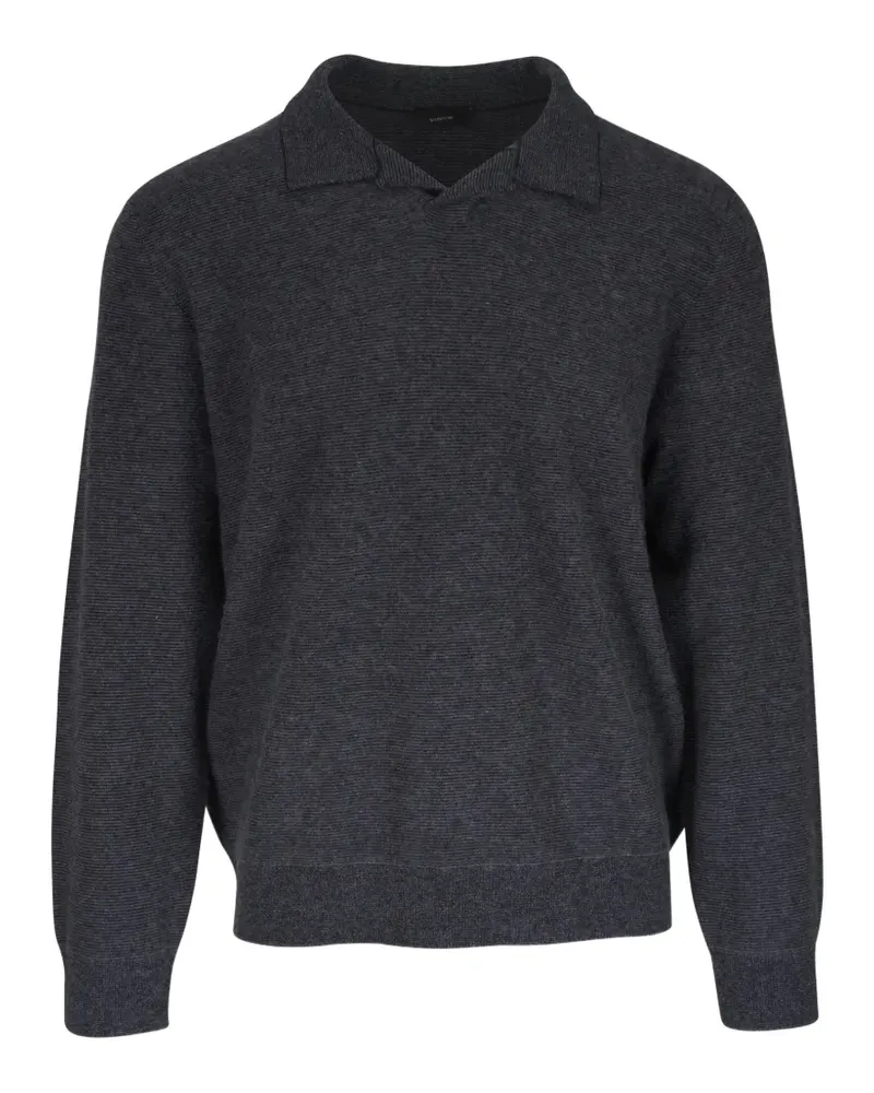 Vince Strickkragen - Grau Grau
