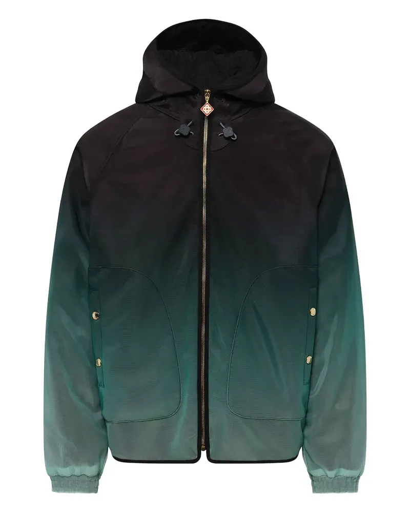 Casablanca Paris Kapuzenjacke mit Ombré-Effekt - Schwarz Schwarz