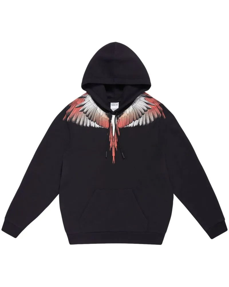 Marcelo Burlon | County of Milan Icon Wings Hoodie Schwarz