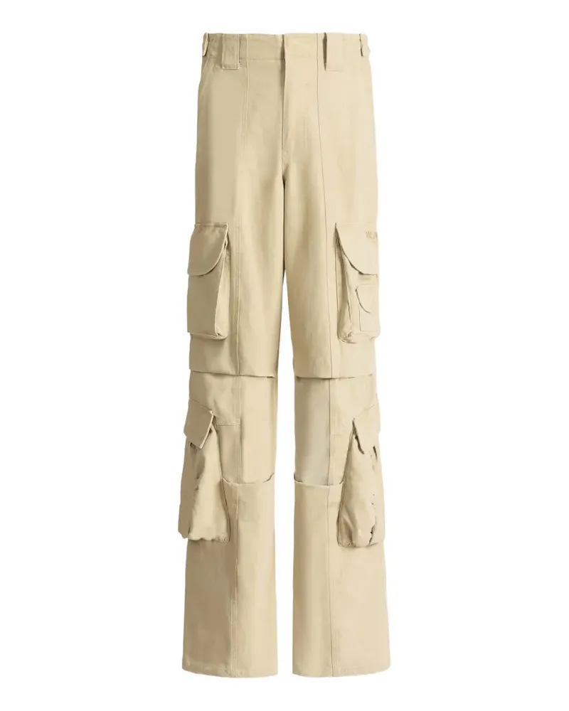 Balmain cotton cargo pants - Nude Nude