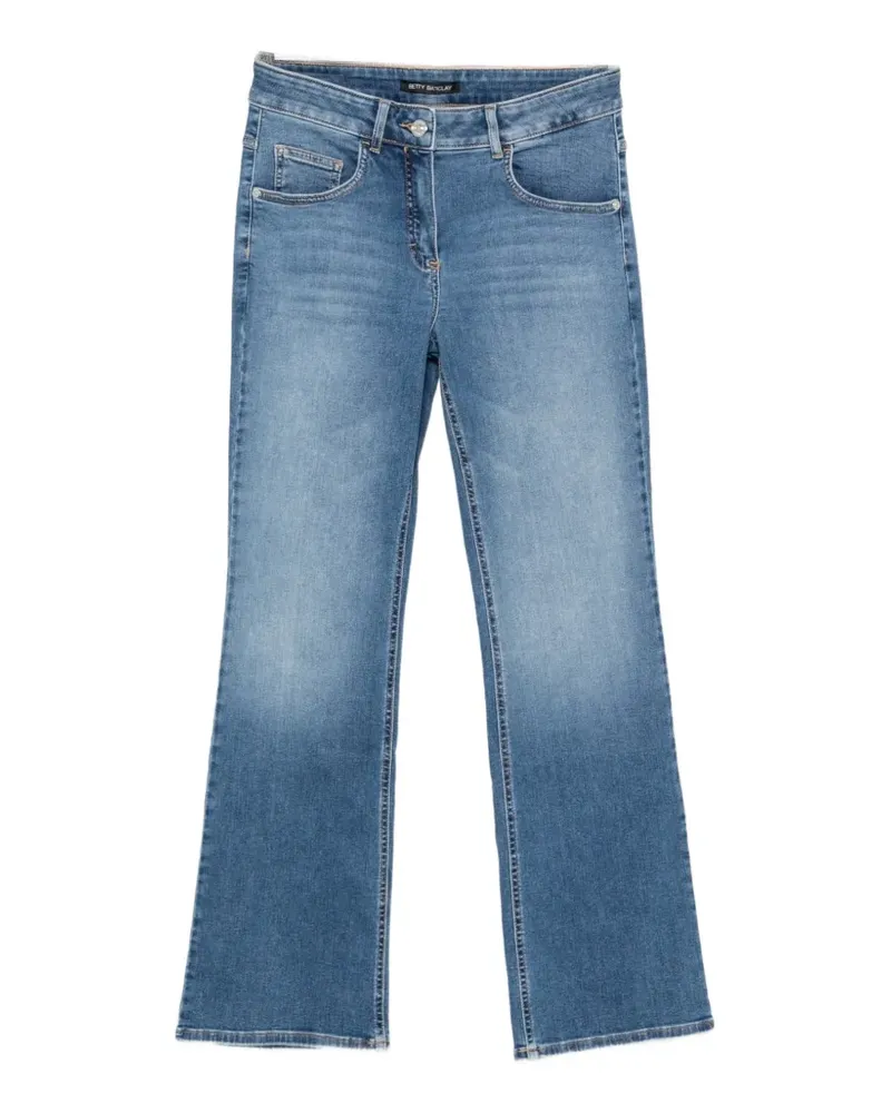 Betty Barclay faded-effect jeans - Blau Blau