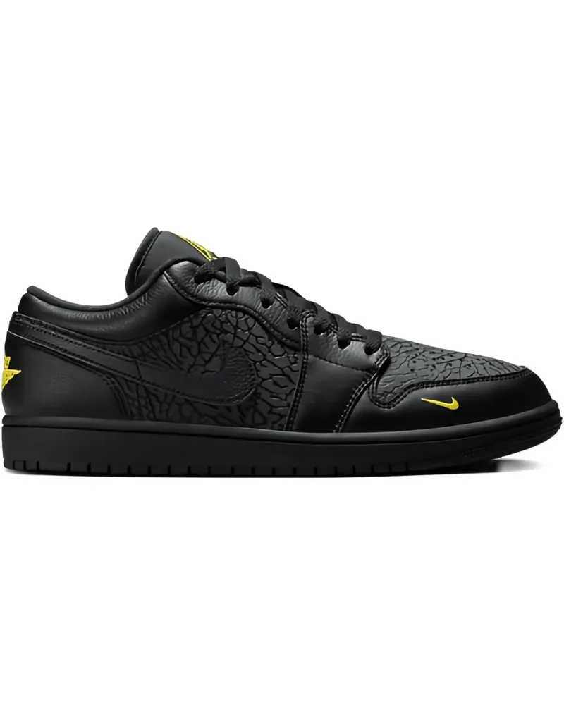 Jordan Air  1 Low SE textured-detail sneakers - Schwarz Schwarz