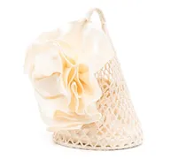 Devana floral-appliqué mini bag
