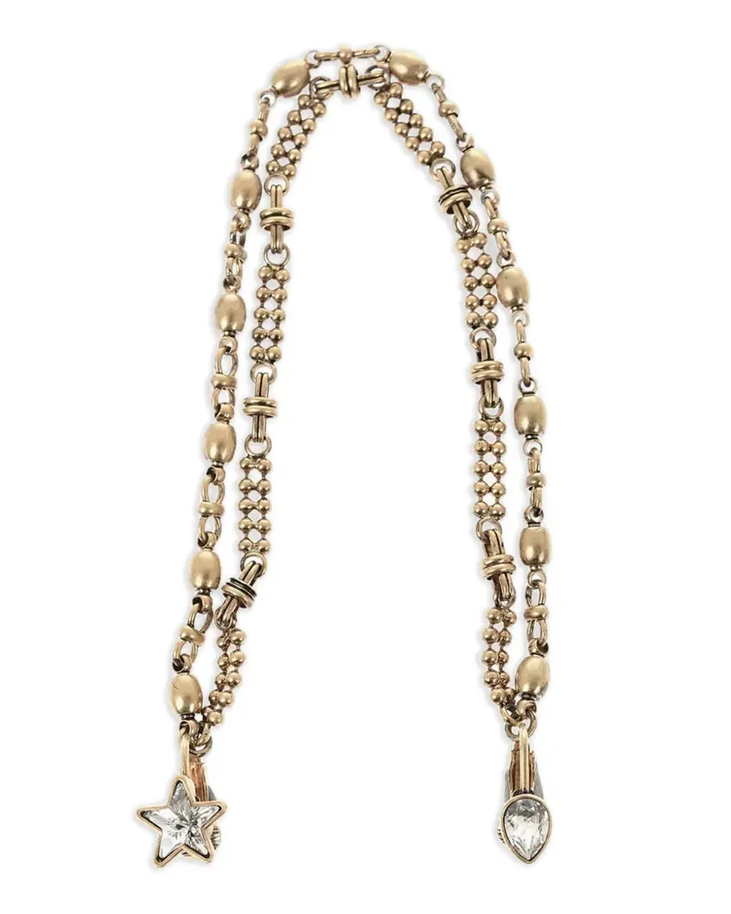 Dsquared2 Ohrring mit Kristallen - Gold Gold