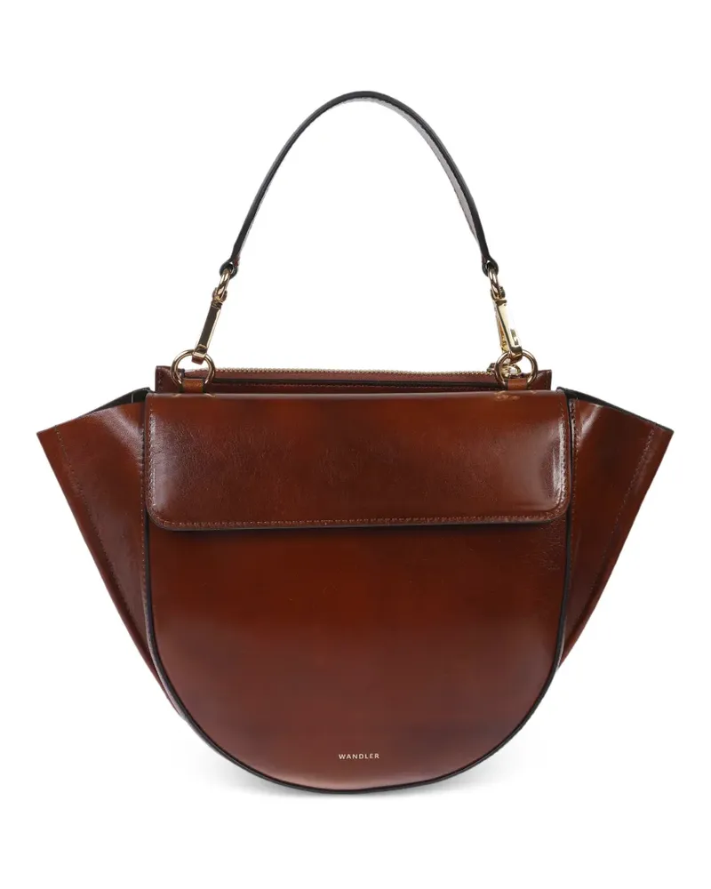 WANDLER Hortensia shoulder bag - Braun Braun