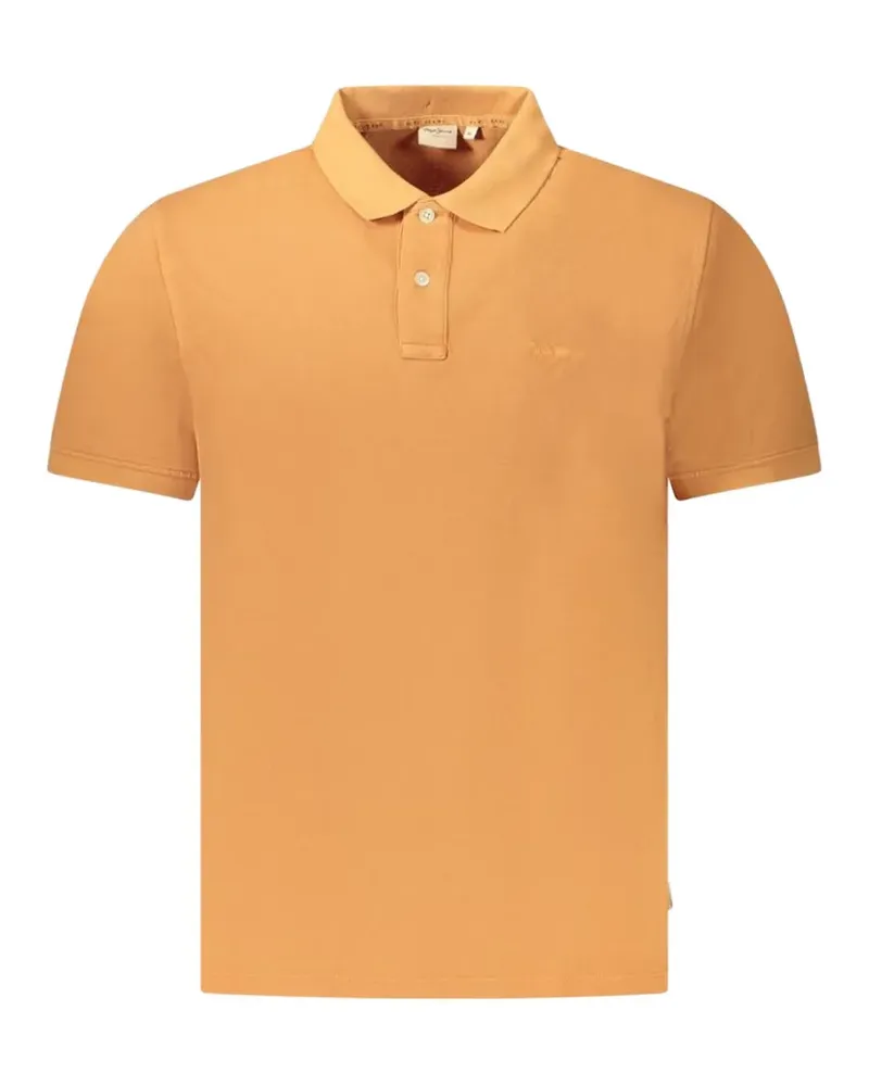 Pepe Jeans short-sleeve cotton polo shirt - Orange Orange