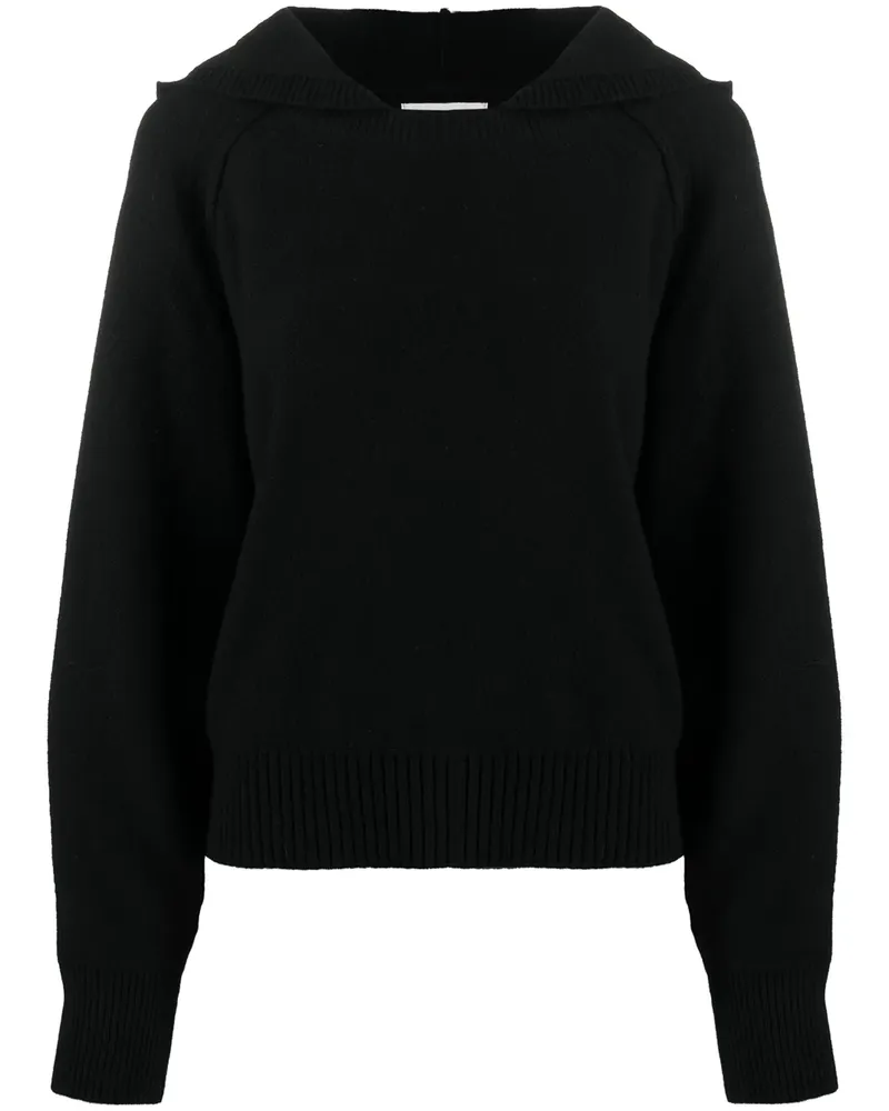 ba&sh Gestrickter Pullover - Schwarz Schwarz