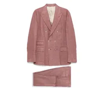 Doppelreihiger Anzug - Violett