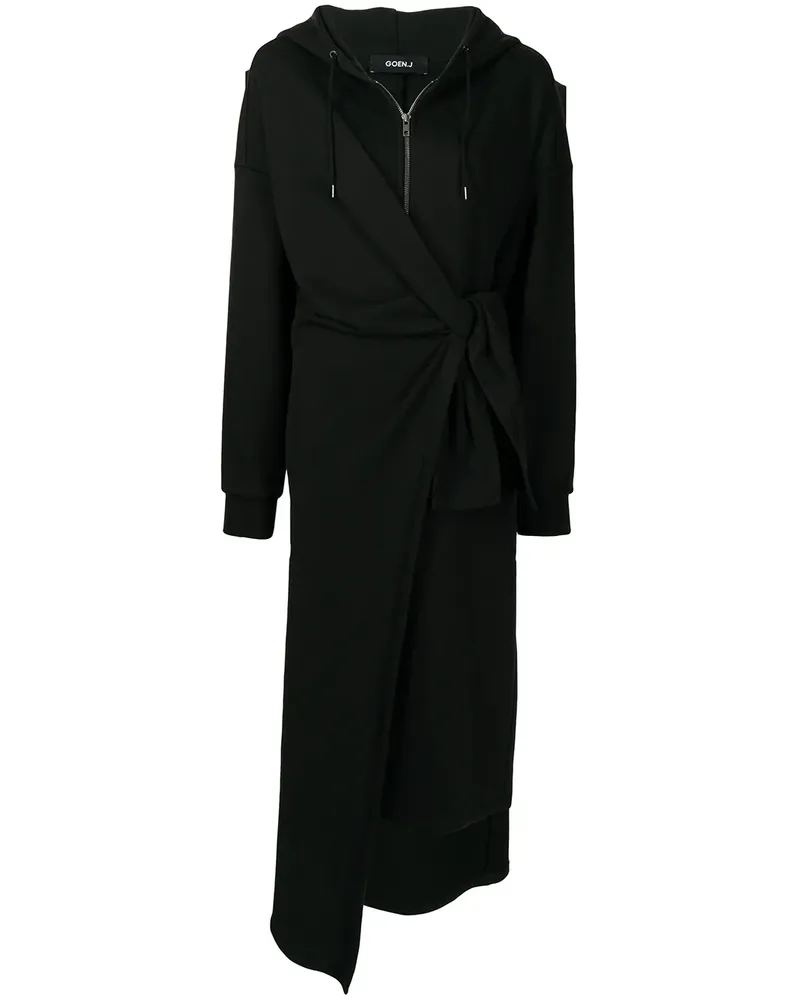 GOEN.J Kleid mit Knotendetail - Schwarz Schwarz