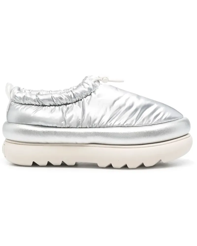 UGG Metallische Maxi Clogs - Silber Silber