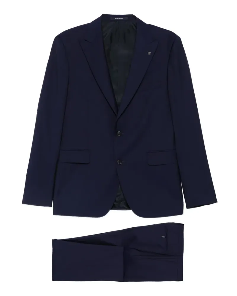 Tagliatore Einreihiger Anzug - Blau Blau