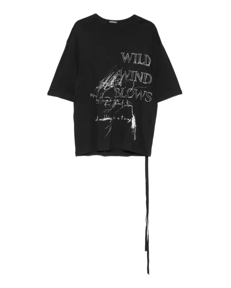 Ann Demeulemeester Aga T-shirt - Schwarz Schwarz