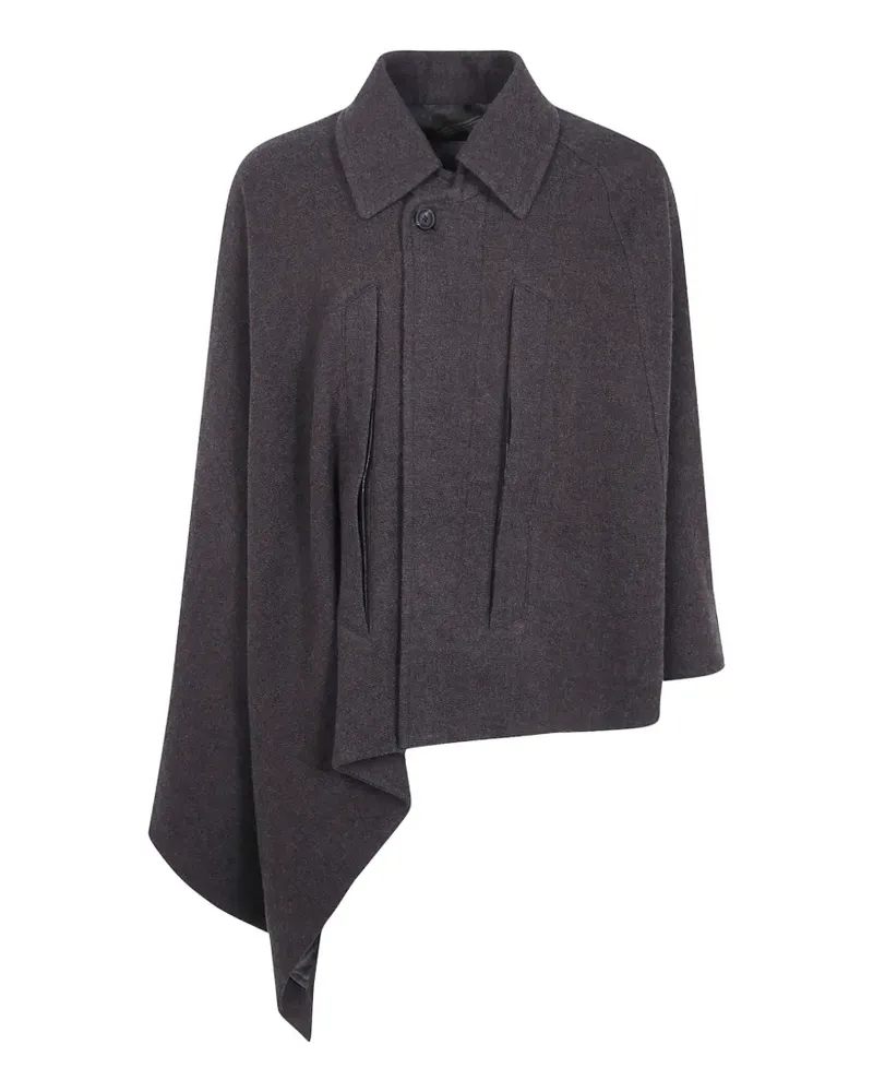 Ziggy Chen asymmetric oversized jacket - Violett Violett