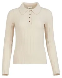 KHAITE The Hans Kaschmirpullover Nude