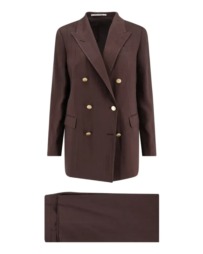 Tagliatore pinstripe double-breasted suit - Braun Braun