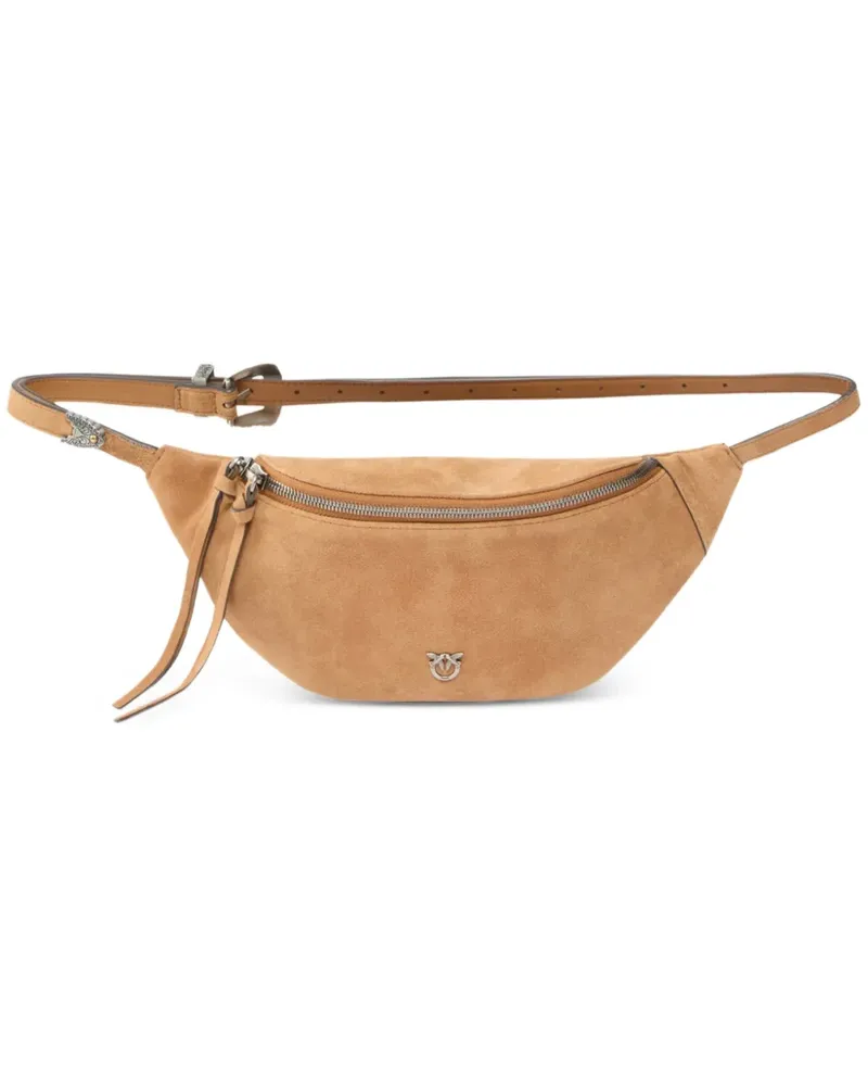 Pinko Gürteltasche aus Leder - Nude Nude