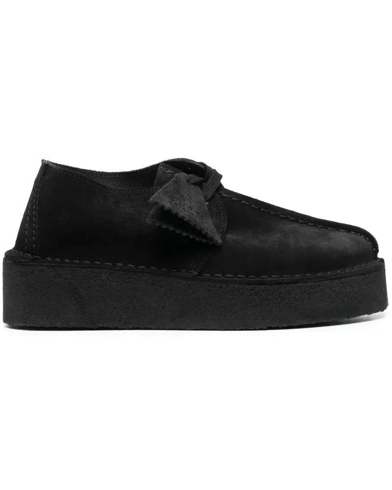 Clarks Klassische Sneakers - Schwarz Schwarz